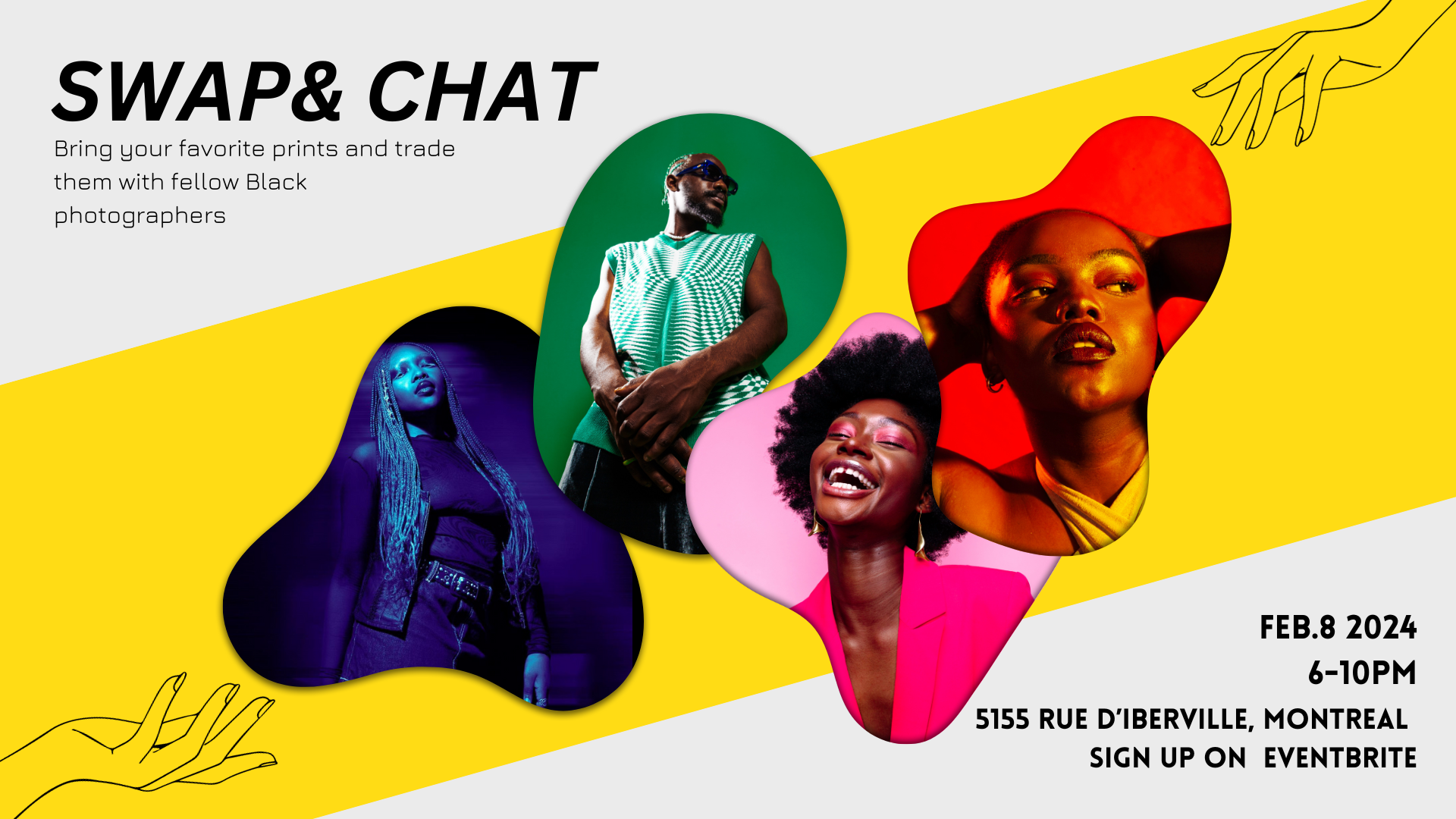 Black Montreal Photographers Swap & Chat Event | échange et de discussion entre photographes noirs