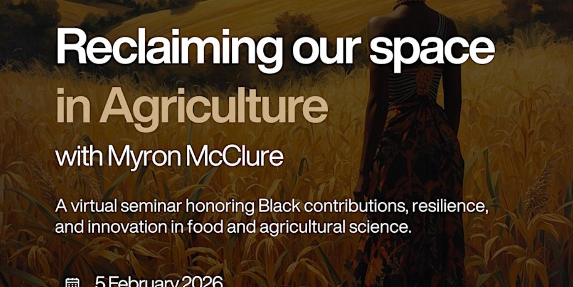 Black in Biotech: Reclaiming Our Space in Agriculture