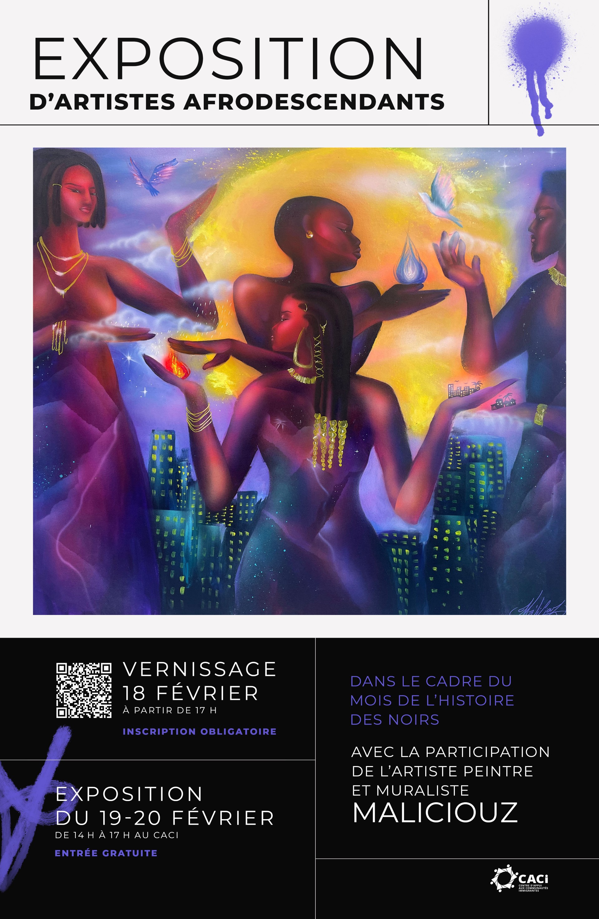 Exposition and Opening "The colors of the memory"