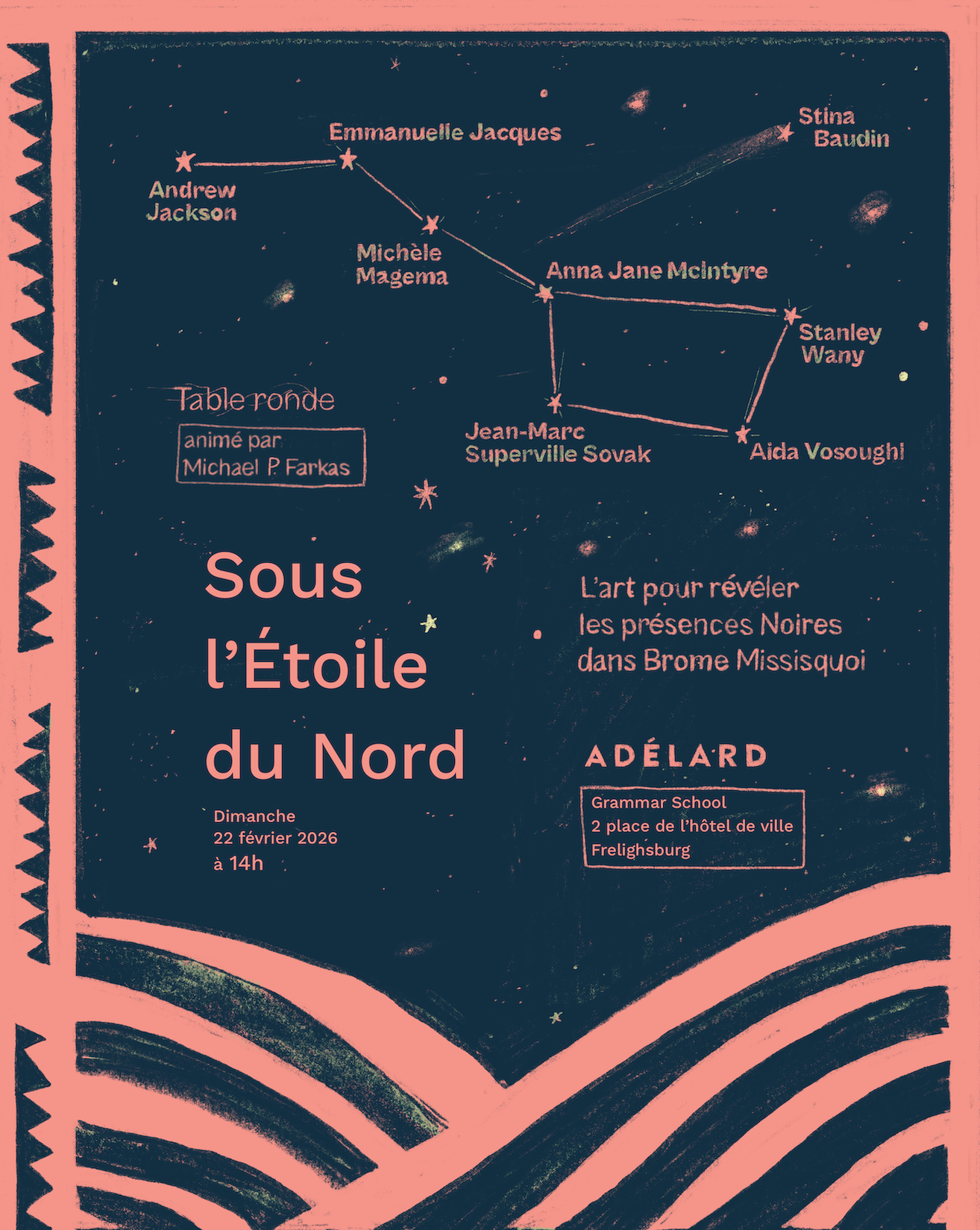 Panel discussion : Under the North Star: Art Revealing Black Presences in Brome-Missisquoi